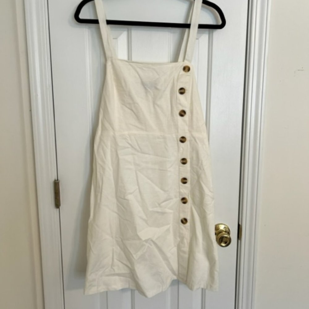 Lulus Size Large White Mini Dress